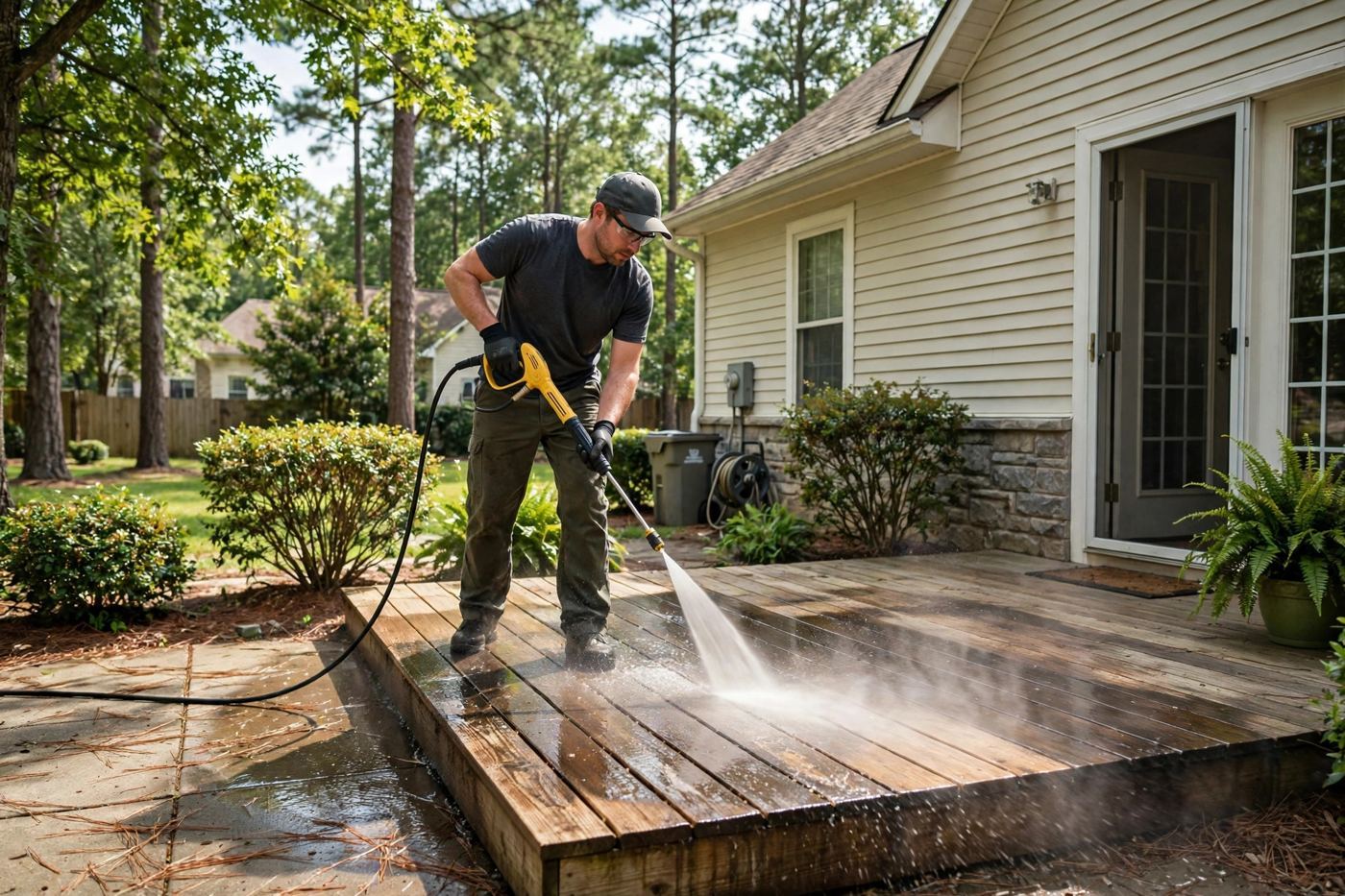 Deck & Patio Cleaning in Marietta, GA — Resiclean, Marietta GA